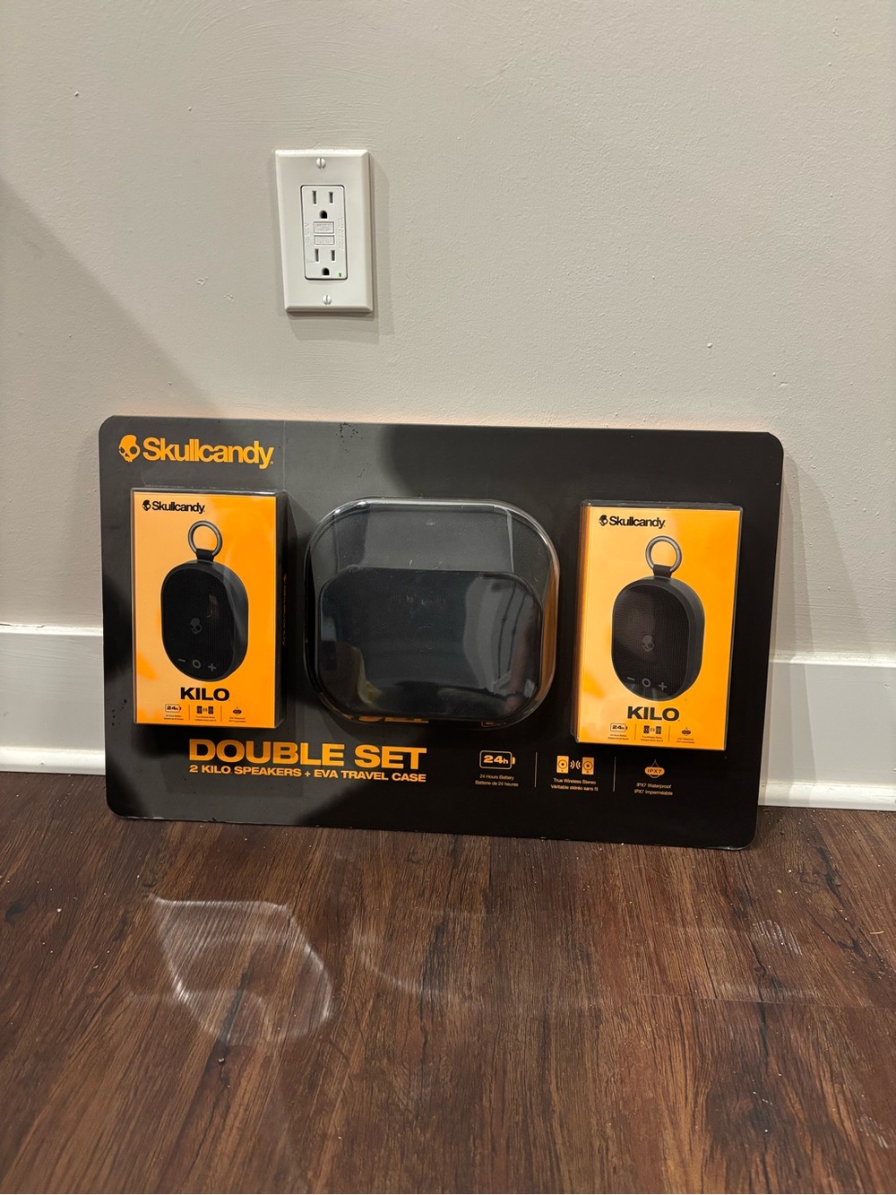 Skullcandy Double Set 2 Kilo Speakers + Eva Travel Case